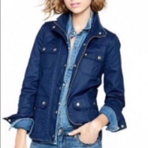 J Crew Navy Blue Field Jacket